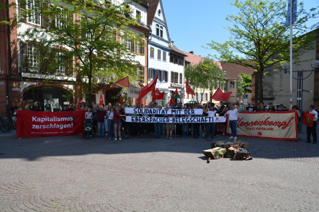 Antikapitalistische 1. Mai Kundgebung in&nbsp;Landau