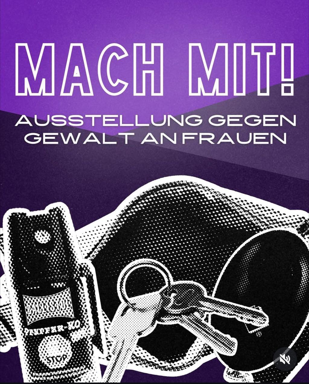 Mach mit bei der Ausstellung zum Tag gegen Gewalt an&nbsp;Frauen