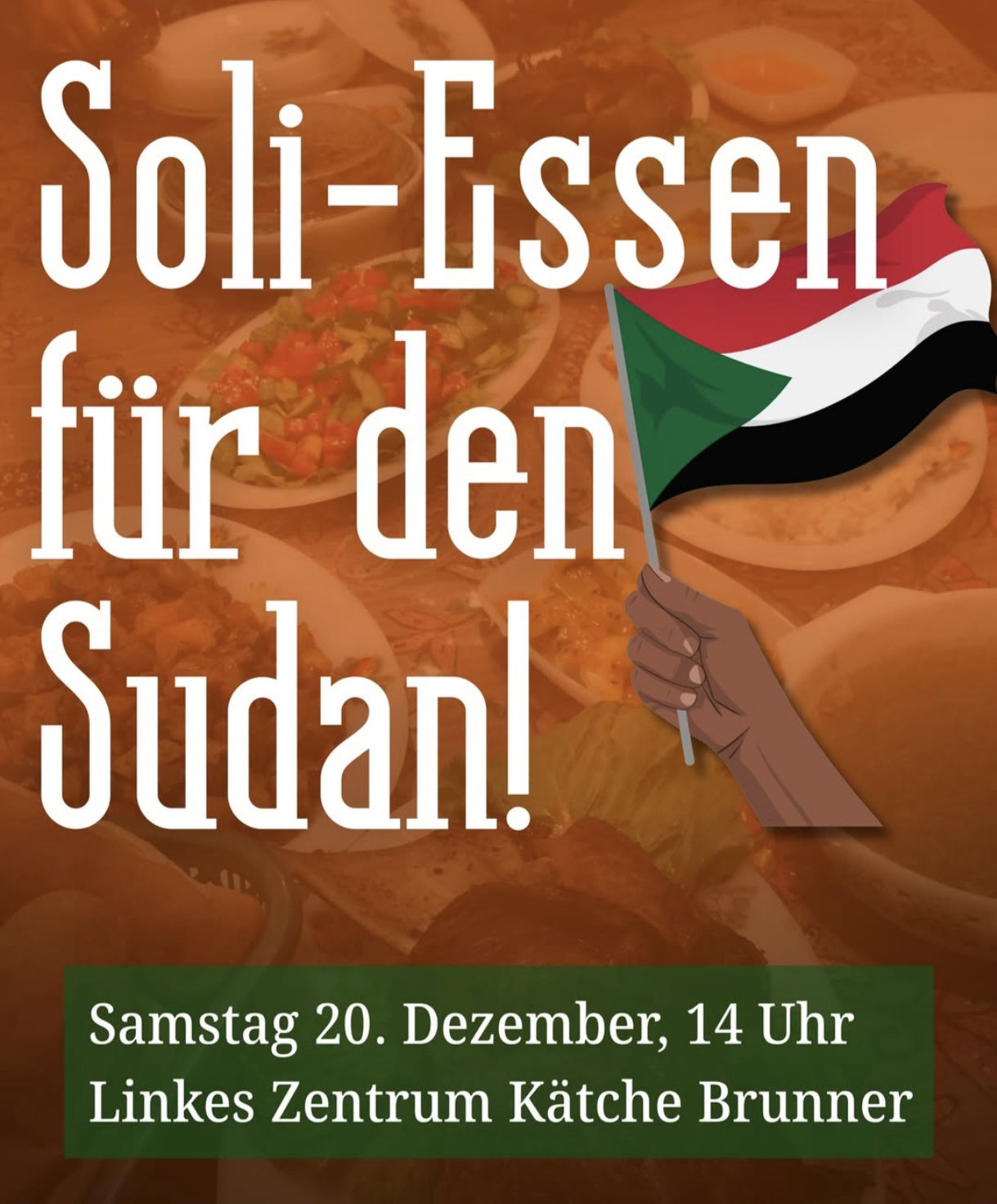 Soli-Essen für den Sudan
